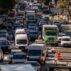 Traffic in Manhattan, New York, US