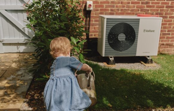 UK home with a heat pump.