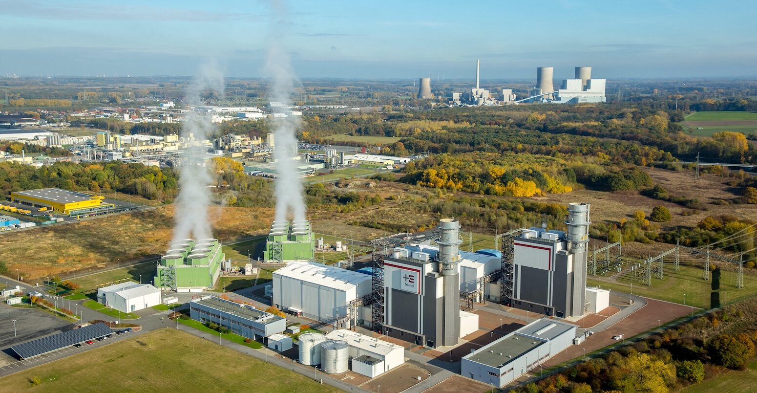 Gas power plant.